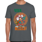 Playera Fiestas Patrias Viva México Mario Algodón Premium #0001995