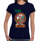 Playera Fiestas Patrias Viva México Mario Algodón Premium #0001995