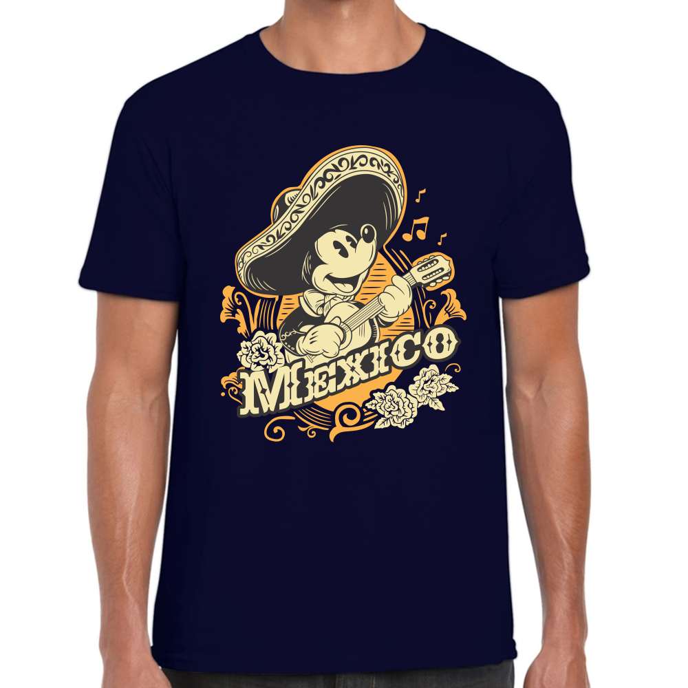 Playera Fiestas Patrias Mickey Algodón Premium #0002001