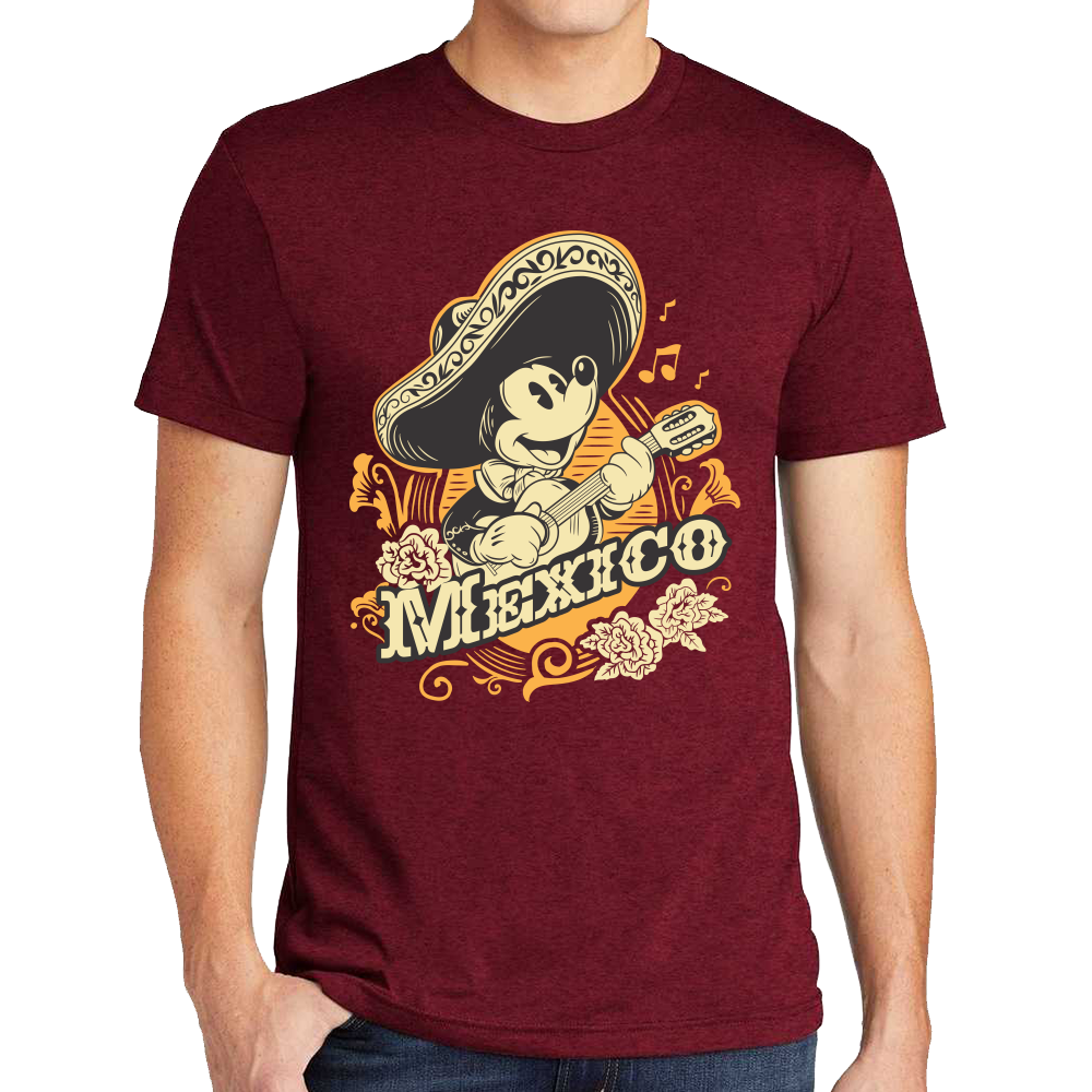 Playera Fiestas Patrias Mickey Algodón Premium #0002001