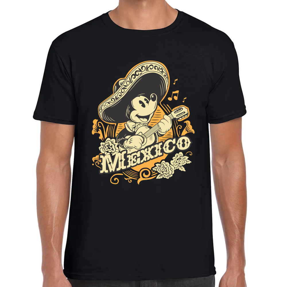 Playera Fiestas Patrias Mickey Algodón Premium #0002001