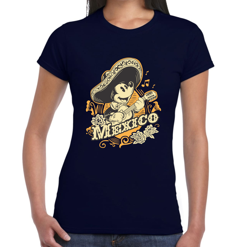 Playera Fiestas Patrias Mickey Algodón Premium #0002001