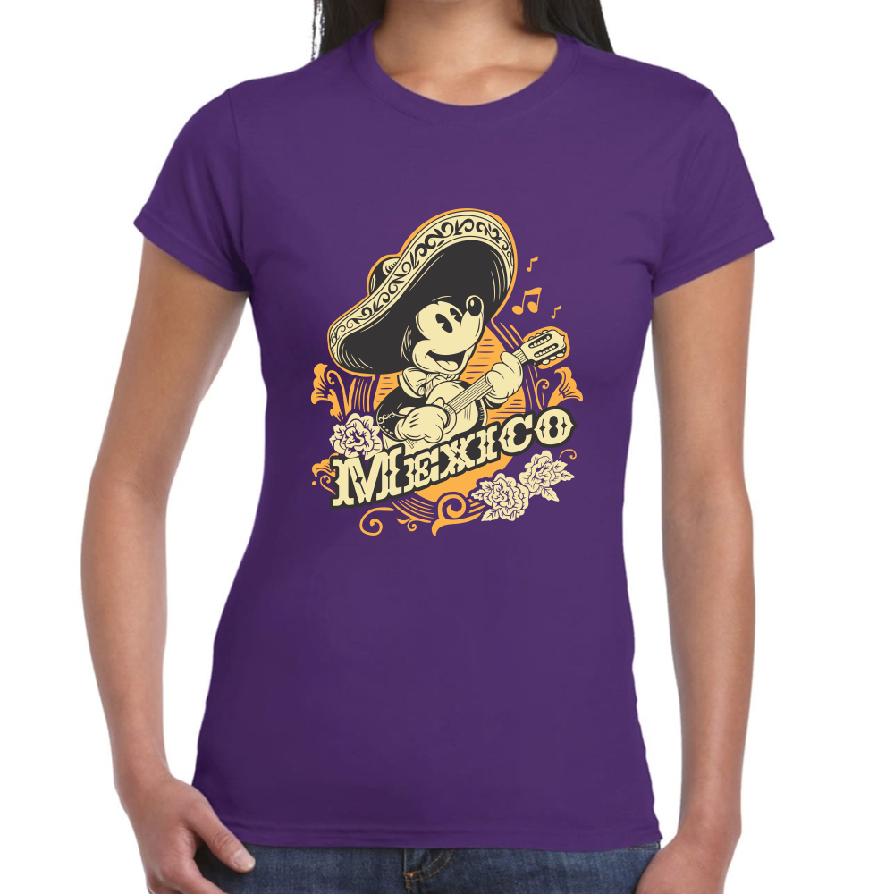 Playera Fiestas Patrias Mickey Algodón Premium #0002001