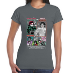 Playera Pilares vs Muzan Demon Slayer #0002004