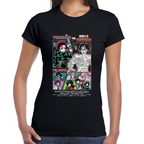 Playera Pilares vs Muzan Demon Slayer #0002004