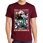 Playera My Hero Academy Algodón Premium #0002005