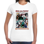 Playera My Hero Academy Algodón Premium #0002005