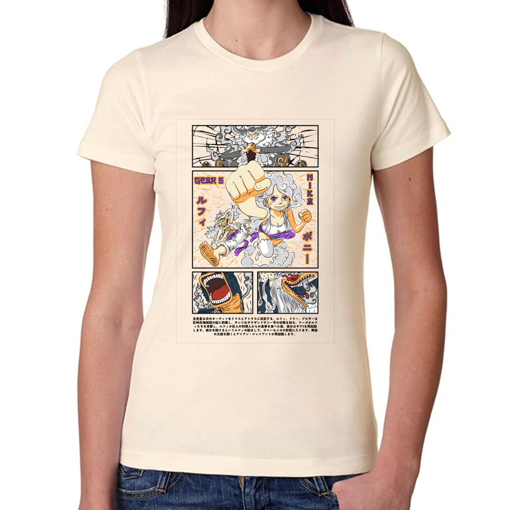 Playera Luffy & Bonney One Piece #0002006