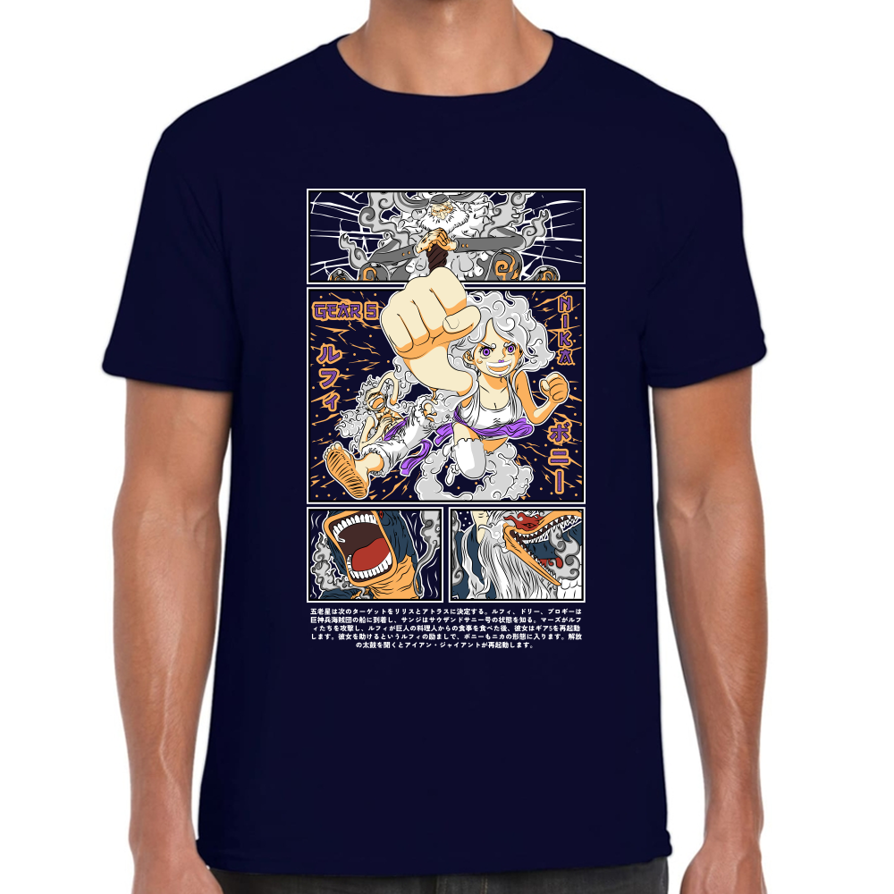 Playera Luffy & Bonney One Piece #0002006