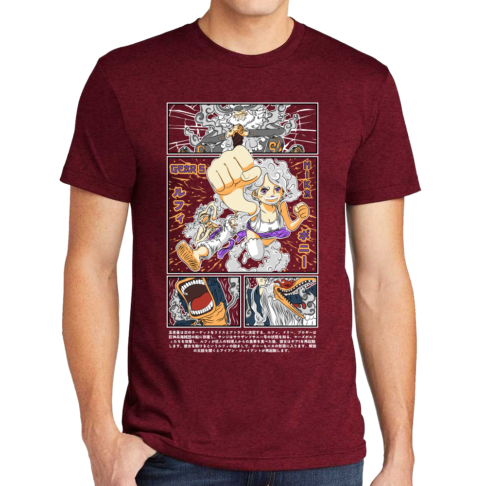 Playera Luffy & Bonney One Piece #0002006