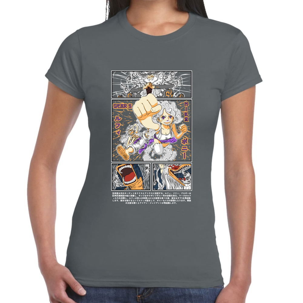 Playera Luffy & Bonney One Piece #0002006