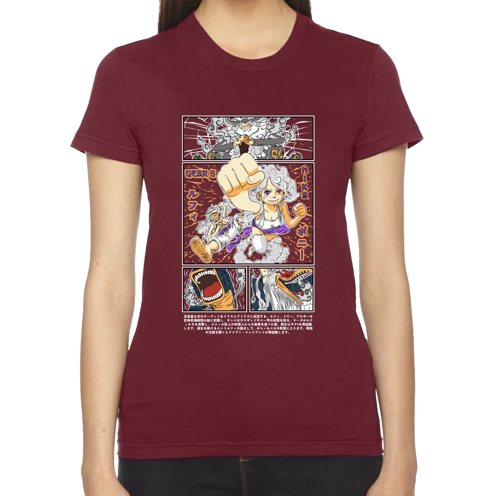 Playera Luffy & Bonney One Piece #0002006