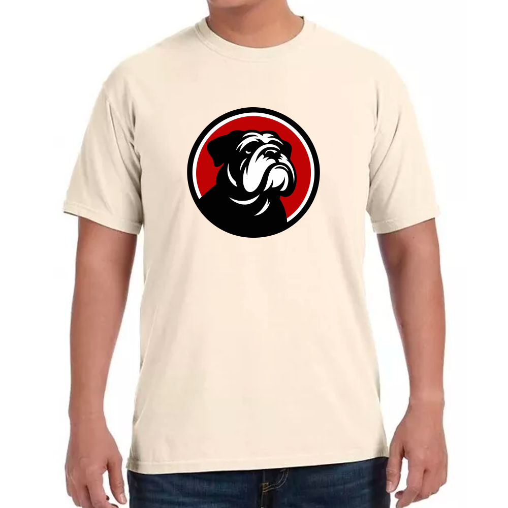 Playera Mascota Bulldog Escudo Algodón #0002009 Imagen principal del producto