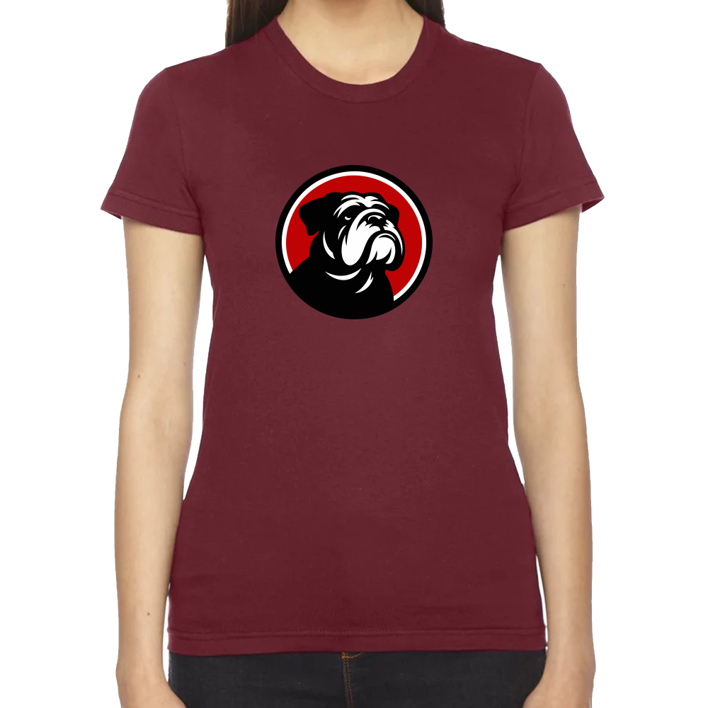 Playera Mascota Bulldog Escudo Algodón #0002009