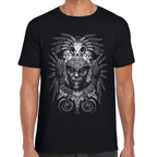 Playera Fiestas Patrias Mitología Azteca Algodón Premium #0002012