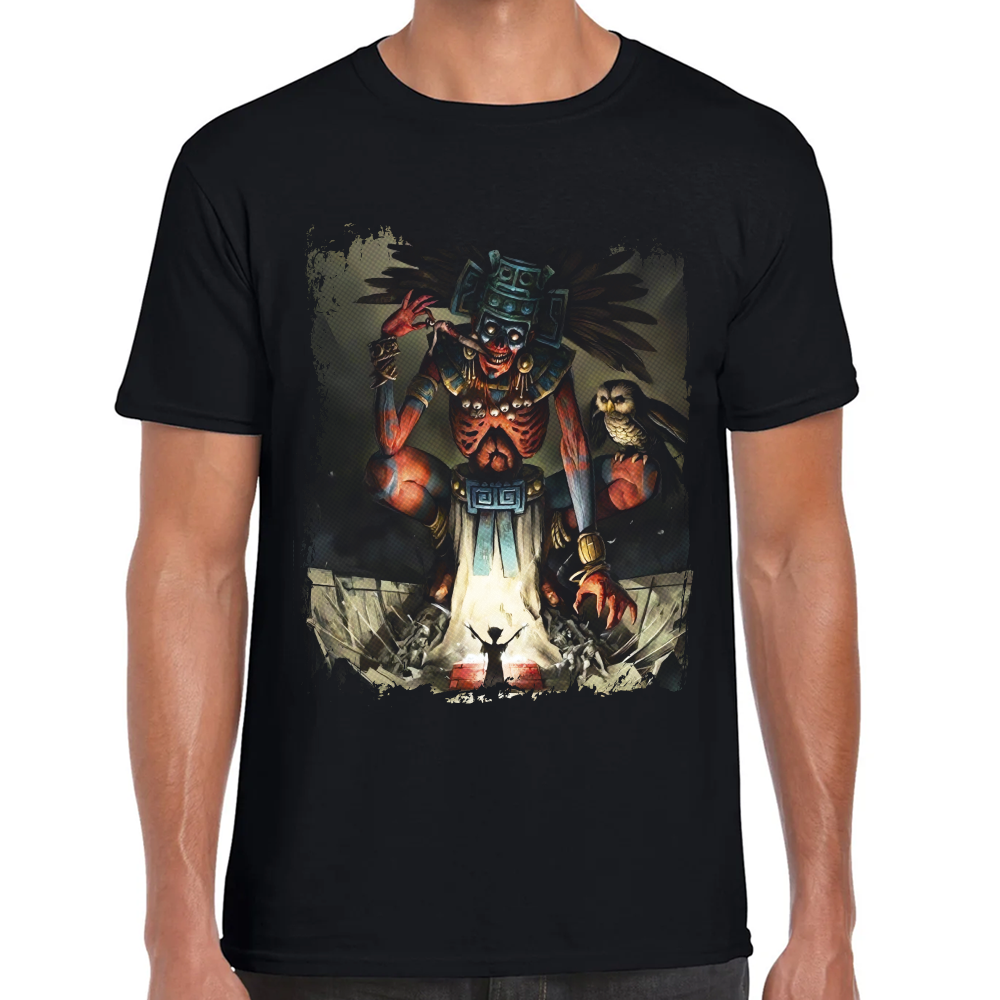 Playera Fiestas Patrias Mitología Azteca #0002014