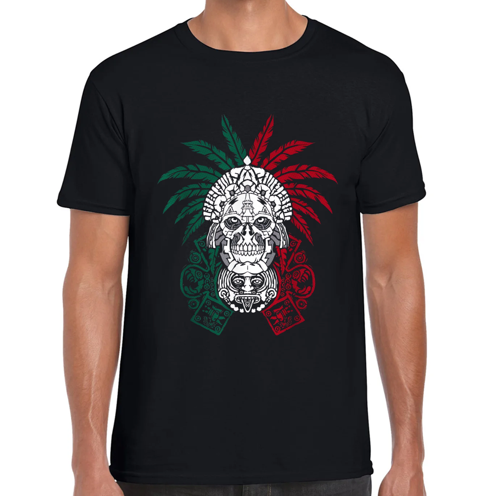 Playera Fiestas Patrias Mitología Azteca #0002015