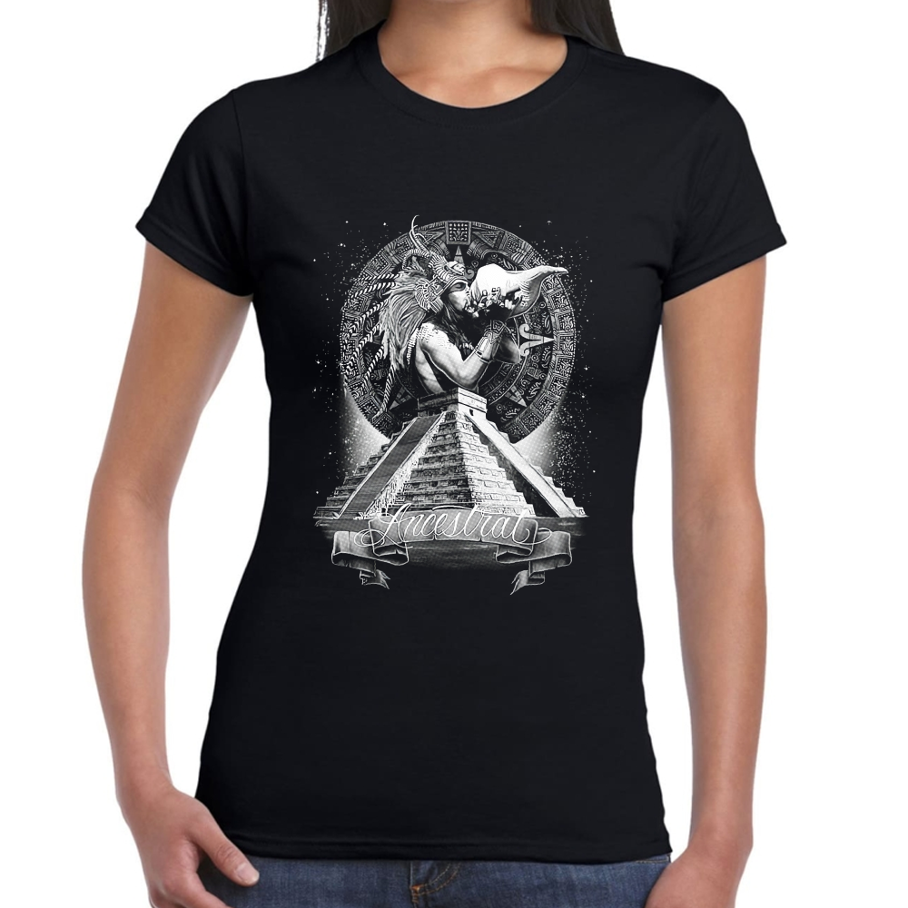 Playera Fiestas Patrias México Ancestral #0002018