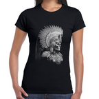 Playera Fiestas Patrias Mitología Azteca de México #0002019