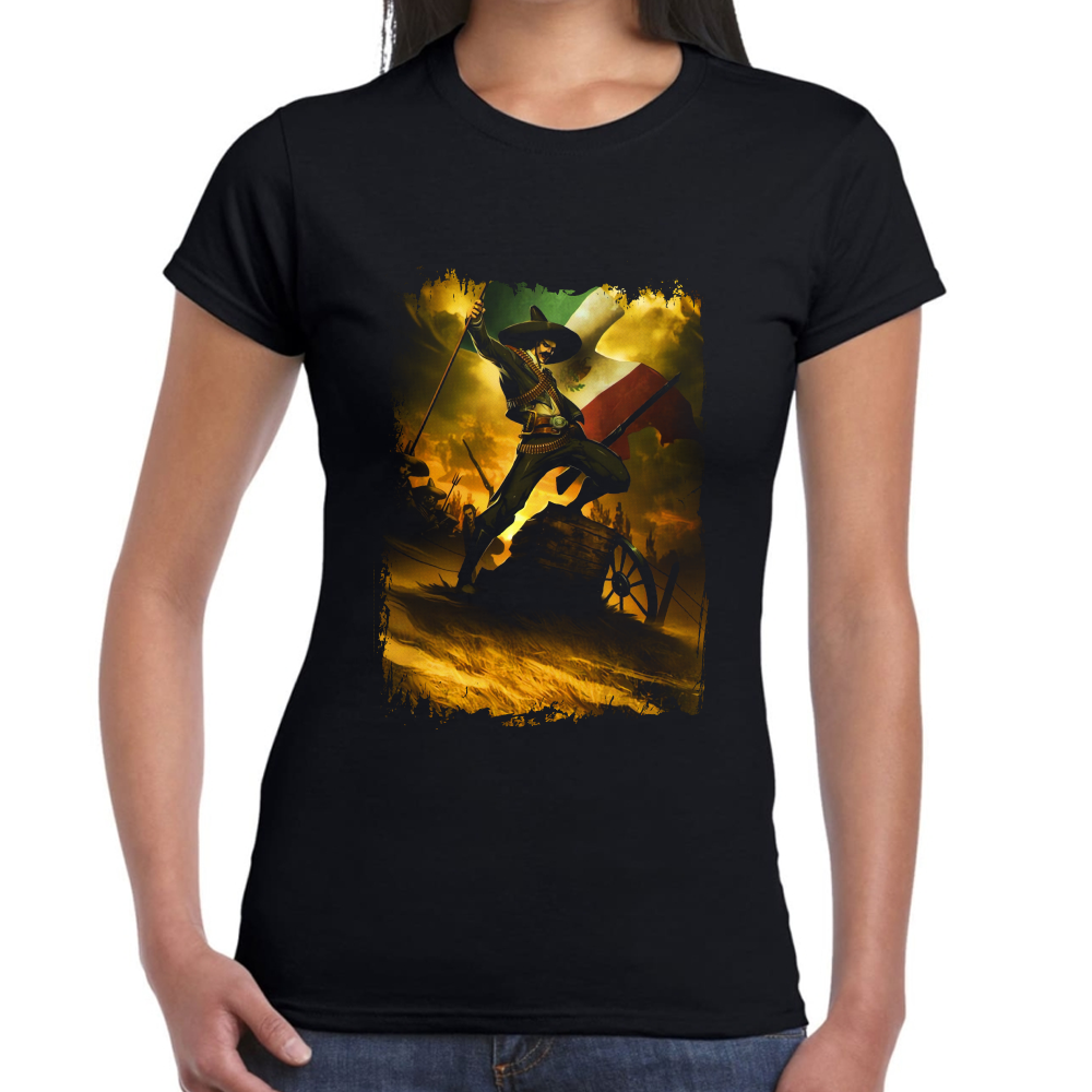 Playera Fiestas Patrias Revolución Independencia de México #0002021