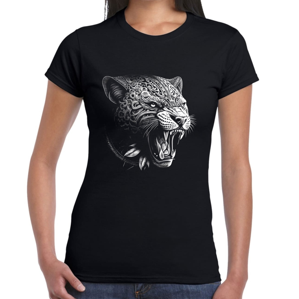 Playera Fiestas Patrias Felino Azteca de México #0002023