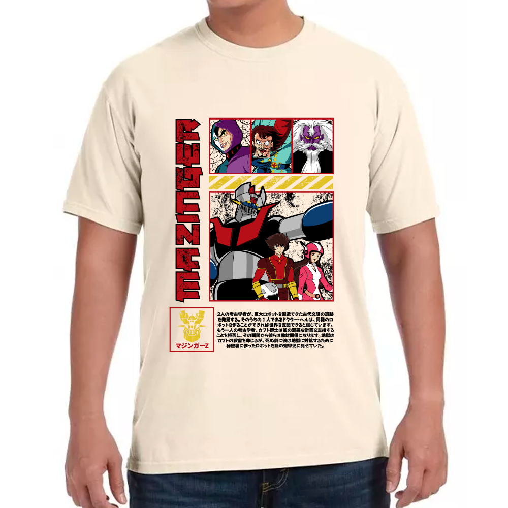 Playera Mazinger Z, Koji Kabuto & Enemigos #0002025