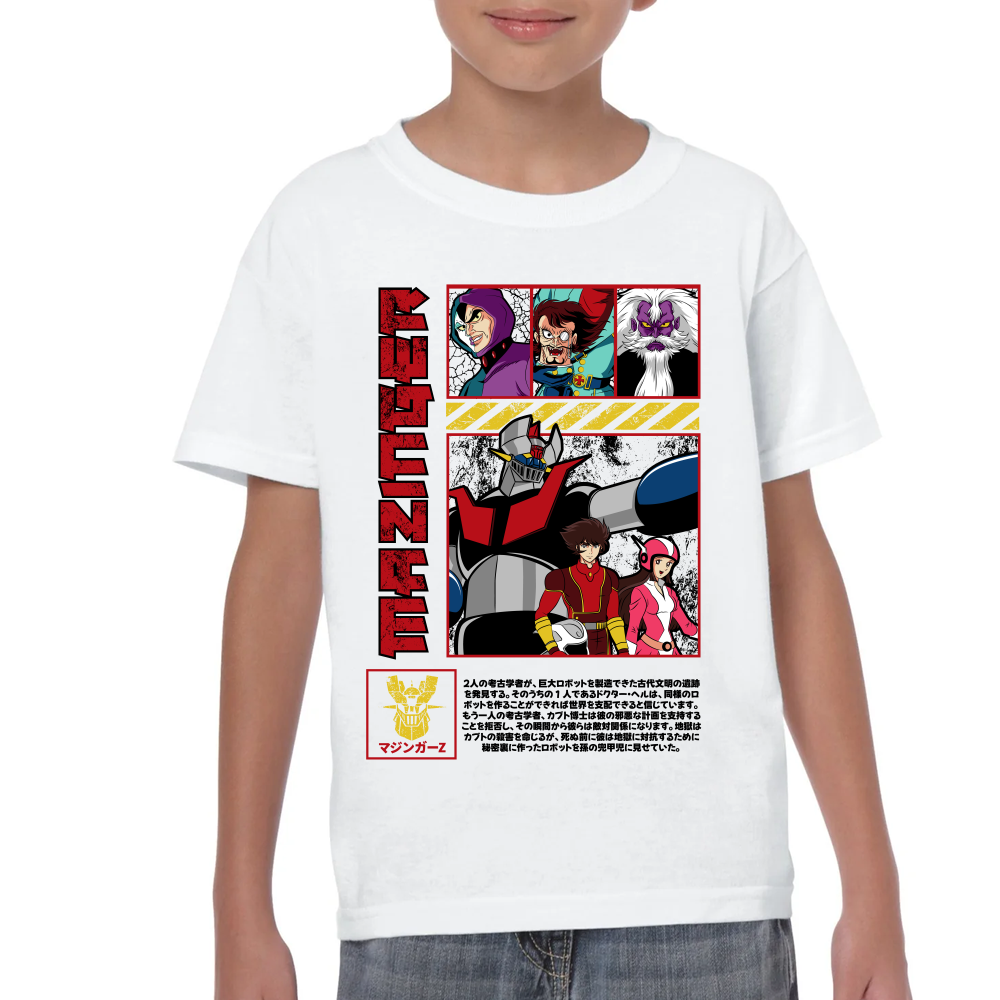 Playera Mazinger Z, Koji Kabuto & Enemigos #0002025