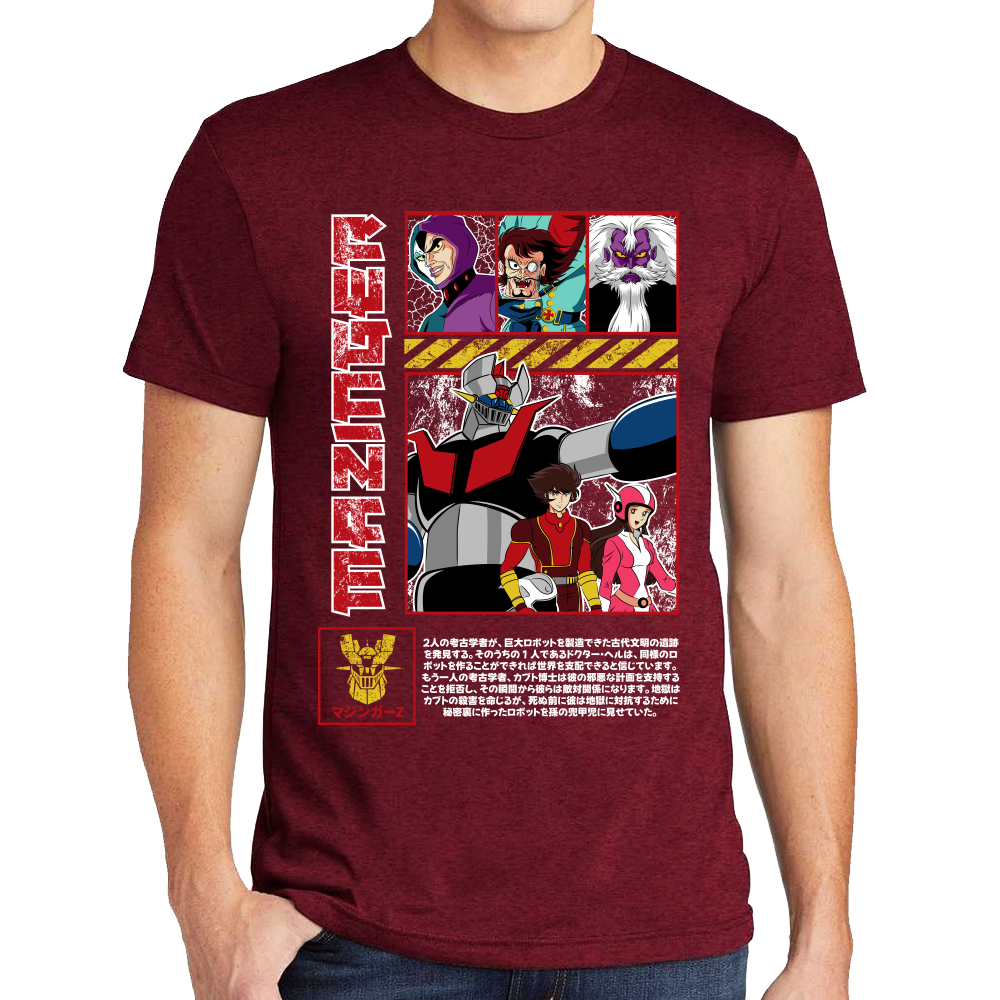 Playera Mazinger Z, Koji Kabuto & Enemigos #0002025