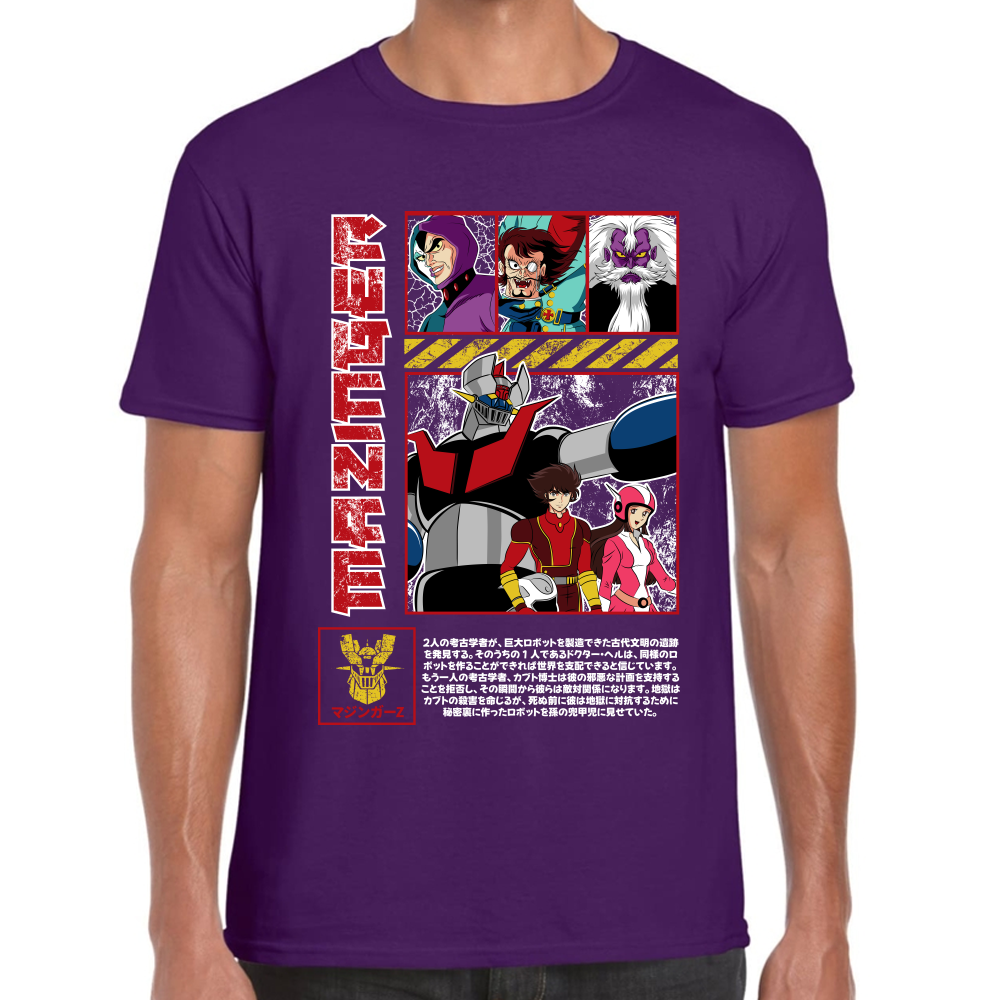 Playera Mazinger Z, Koji Kabuto & Enemigos #0002025
