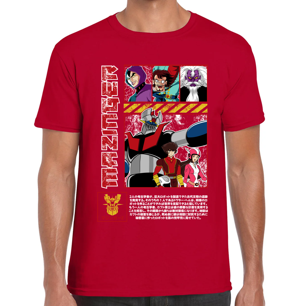 Playera Mazinger Z, Koji Kabuto & Enemigos #0002025