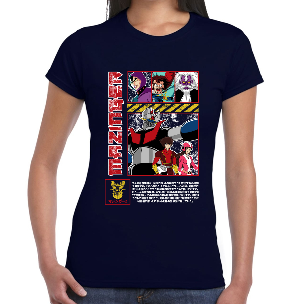 Playera Mazinger Z, Koji Kabuto & Enemigos #0002025