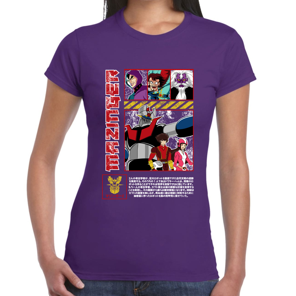 Playera Mazinger Z, Koji Kabuto & Enemigos #0002025