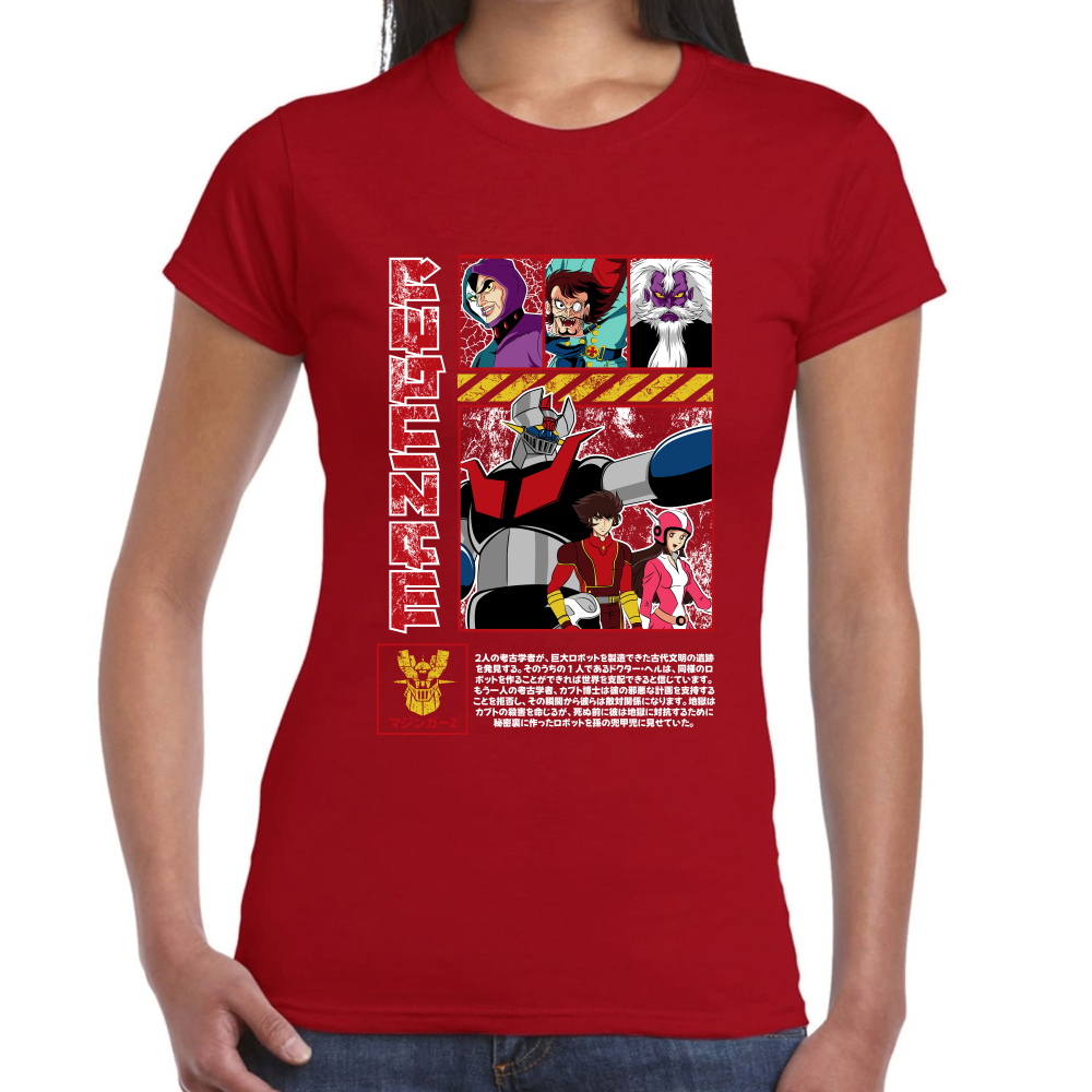 Playera Mazinger Z, Koji Kabuto & Enemigos #0002025