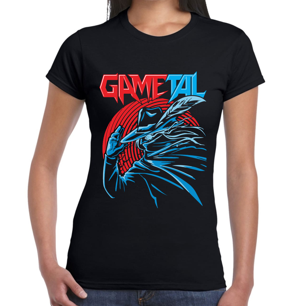 Playera GaMetal Rises Algodón Premium #0002026 Imagen secundaria del producto
