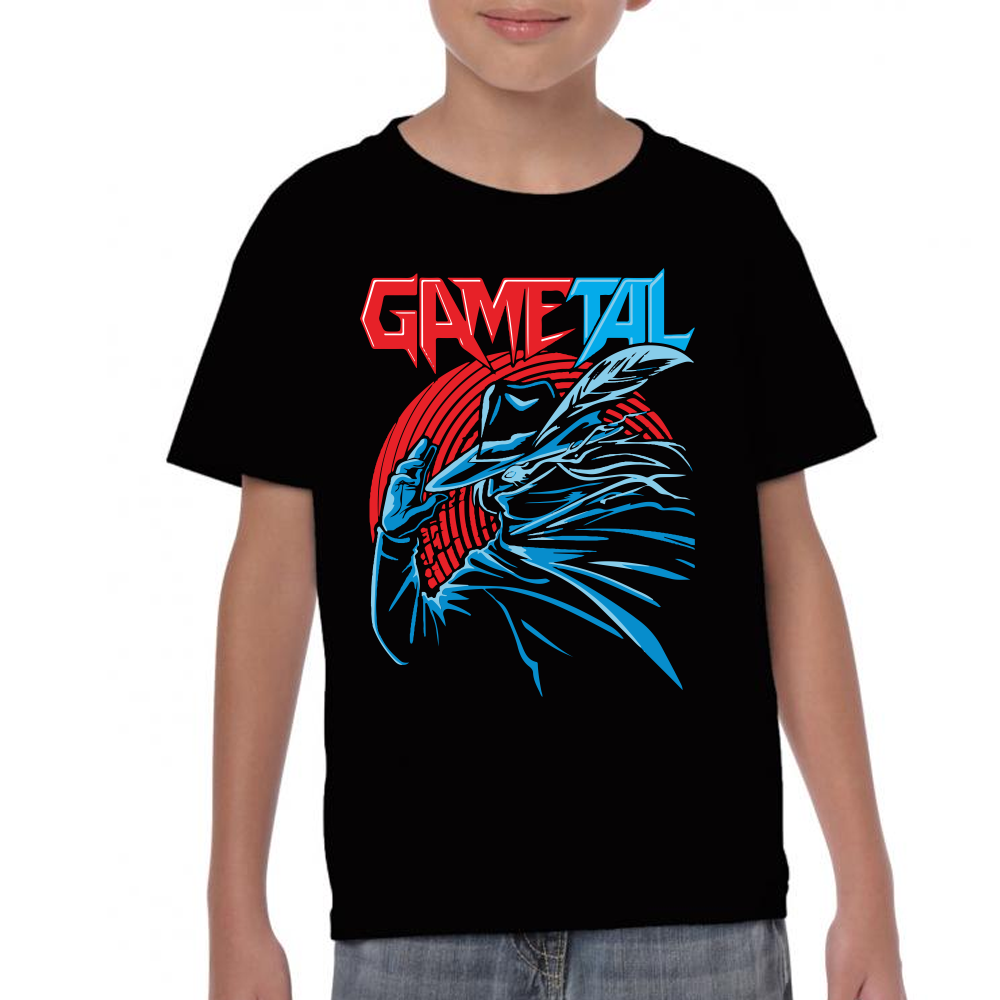 Playera GaMetal Rises Algodón Premium #0002026