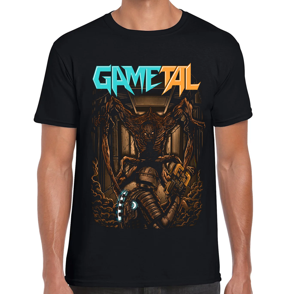 Playera GaMetal Space Death Algodón Premium #0002029