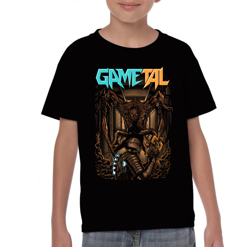 Playera GaMetal Space Death Algodón Premium #0002029
