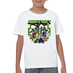 Playera Steve & Alex Group Minecraft Algodón #0002030