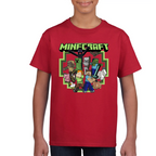 Playera Steve & Alex Group Minecraft Algodón #0002030