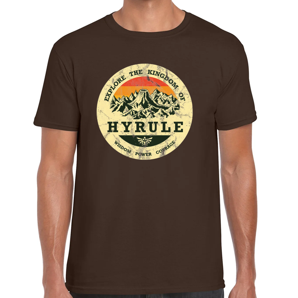 Playera Explora Hyrule Leyenda de Zelda  #0002031