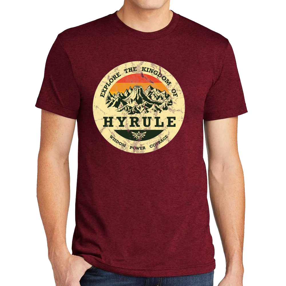Playera Explora Hyrule Leyenda de Zelda  #0002031 Imagen principal del producto