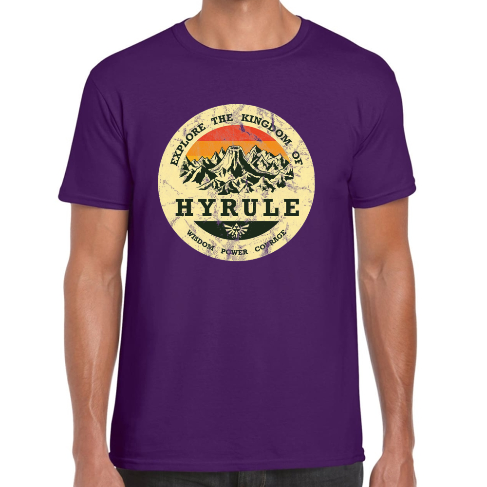 Playera Explora Hyrule Leyenda de Zelda  #0002031