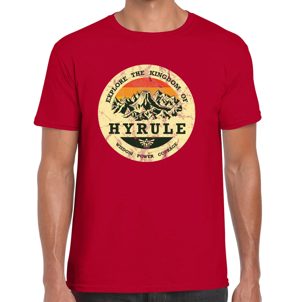 Playera Explora Hyrule Leyenda de Zelda  #0002031