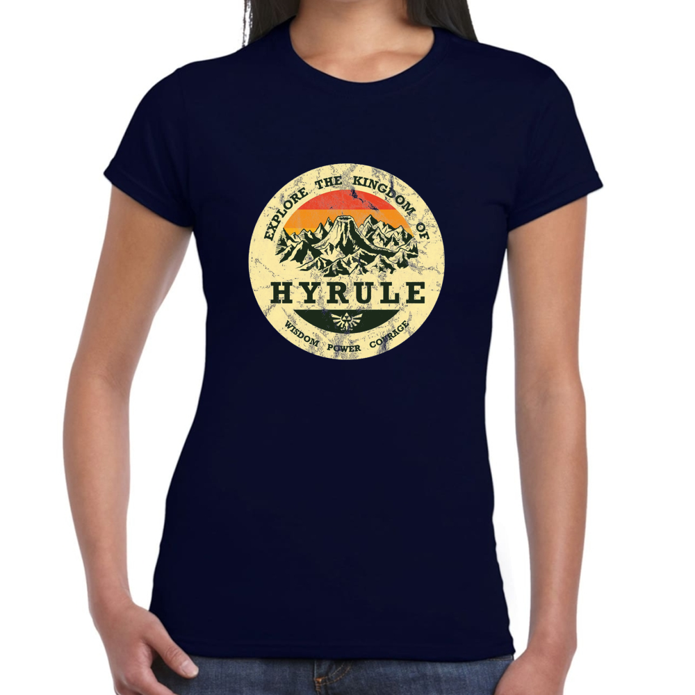 Playera Explora Hyrule Leyenda de Zelda  #0002031