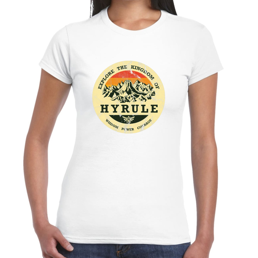 Playera Explora Hyrule Leyenda de Zelda  #0002031