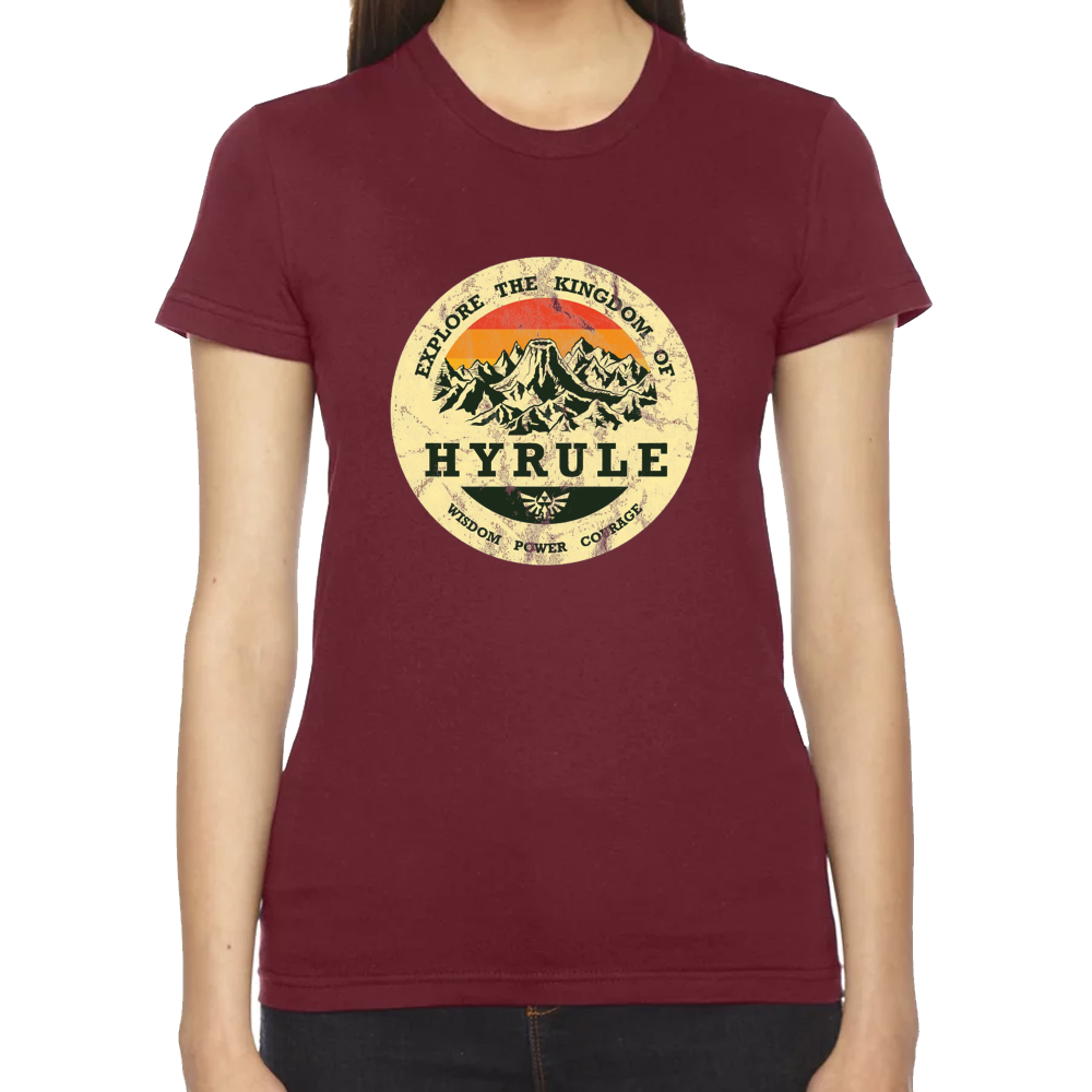 Playera Explora Hyrule Leyenda de Zelda  #0002031