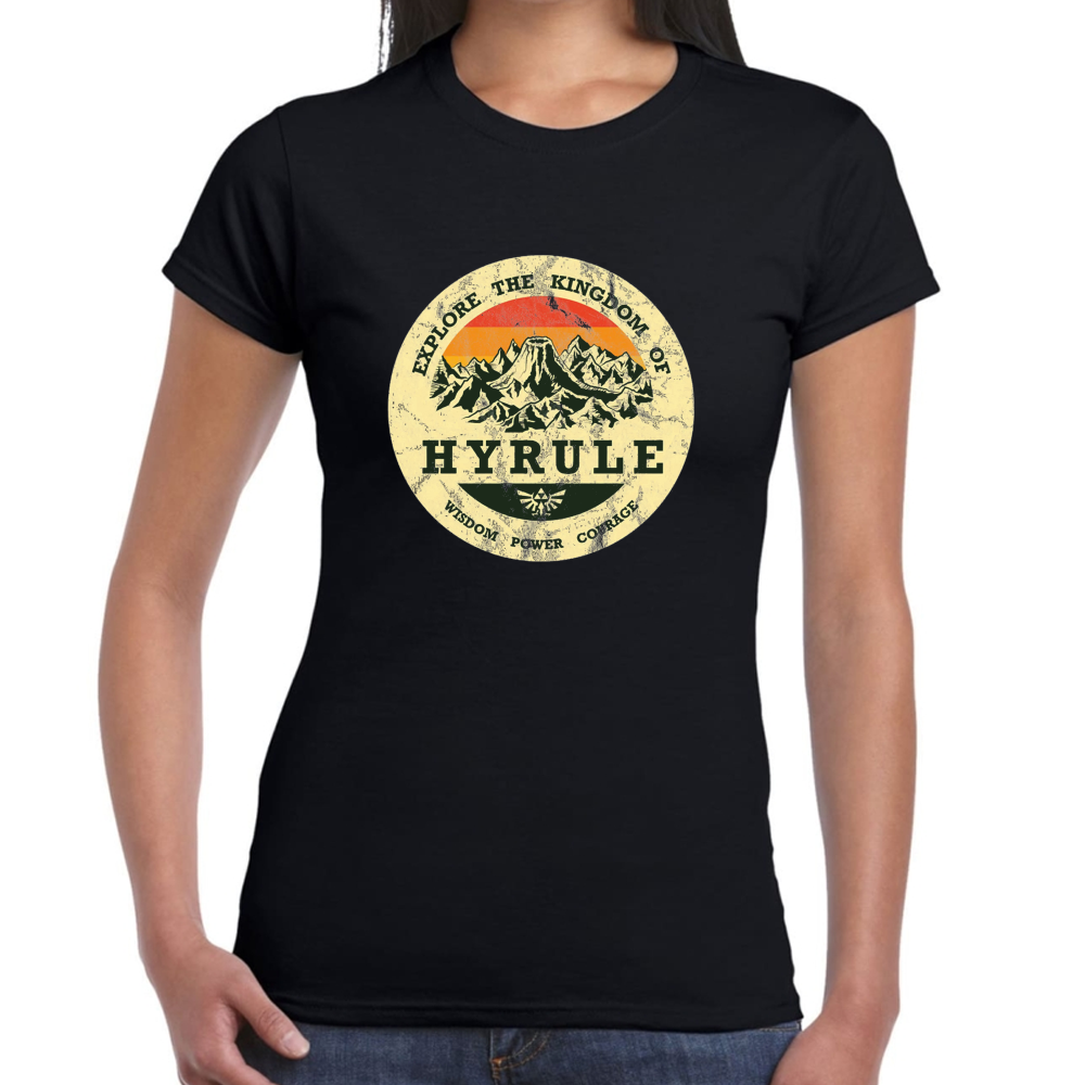 Playera Explora Hyrule Leyenda de Zelda  #0002031