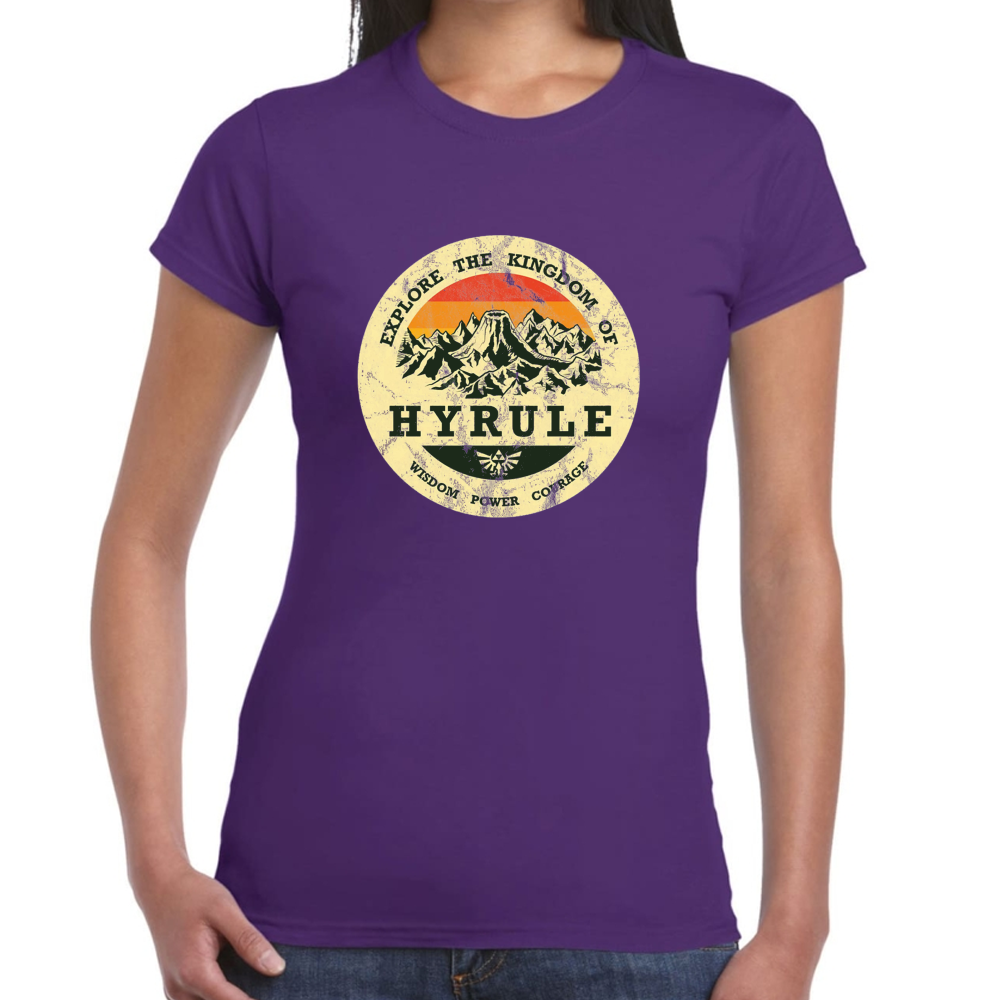 Playera Explora Hyrule Leyenda de Zelda  #0002031