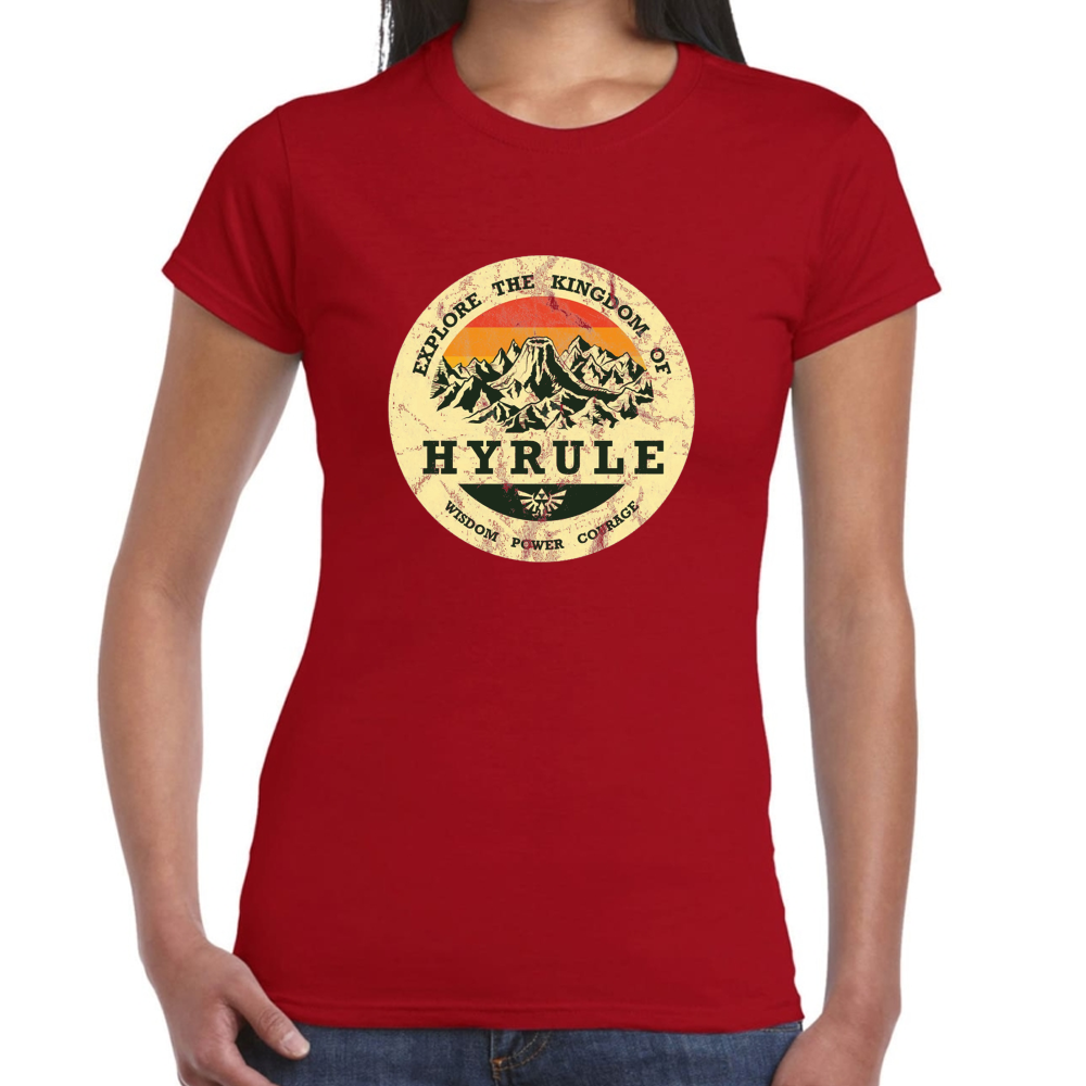 Playera Explora Hyrule Leyenda de Zelda  #0002031