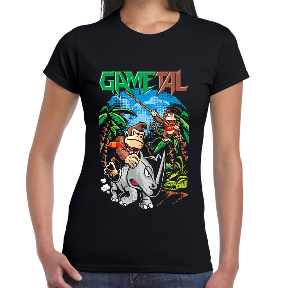 Playera GaMetal Jungle Algodón Premium #0002032